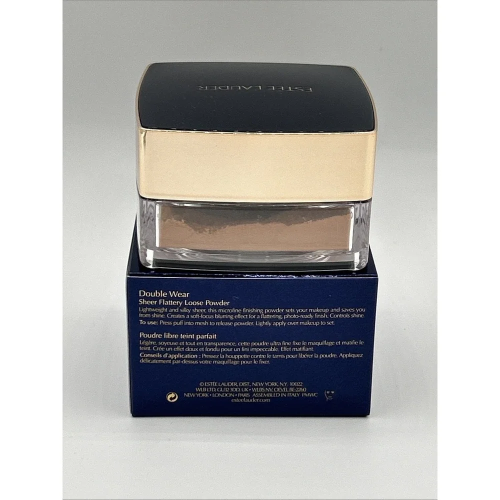 Estee Lauder Double Wear Sheer Flattery Loose Powder Medium Soft Glow.31oz NEW